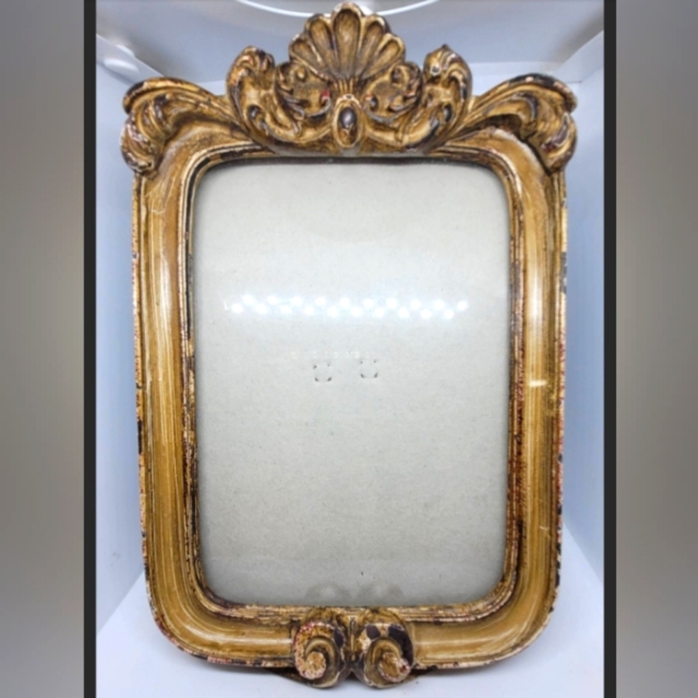Vintage picture frame, photo frame, table frames, gilded frames, 5 x 7 frames